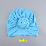 Knot Turban Indian Hat Mother Girls Kids Turban Headband Hair Head Bands Wrap Bandanas Headwrap Headdress - Beauty Fleet