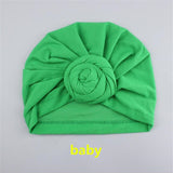 Knot Turban Indian Hat Mother Girls Kids Turban Headband Hair Head Bands Wrap Bandanas Headwrap Headdress - Beauty Fleet