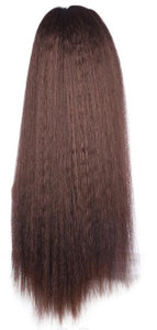 Synthetic 18-24 inch Kinky Straight Heat Resistant Hair Ponytail - Beauty Fleet