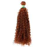 Afro Kinky Curly Hair Extension Bundles Heat Resistant Synthetic Hair - Beauty Fleet