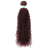 Afro Kinky Curly Hair Extension Bundles Heat Resistant Synthetic Hair - Beauty Fleet