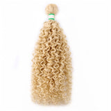 Afro Kinky Curly Hair Extension Bundles Heat Resistant Synthetic Hair - Beauty Fleet