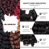 Jumpy Wand Curl Hair Extension For Braids Jamaican Bounce Crochet Hair Jumbo Braid Synthetic Braiding Hair For Women - Beauty Fleet