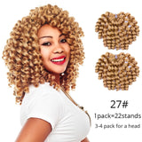 Jumpy Wand Curl Hair Extension For Braids Jamaican Bounce Crochet Hair Jumbo Braid Synthetic Braiding Hair For Women - Beauty Fleet