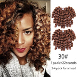 Jumpy Wand Curl Hair Extension For Braids Jamaican Bounce Crochet Hair Jumbo Braid Synthetic Braiding Hair For Women - Beauty Fleet